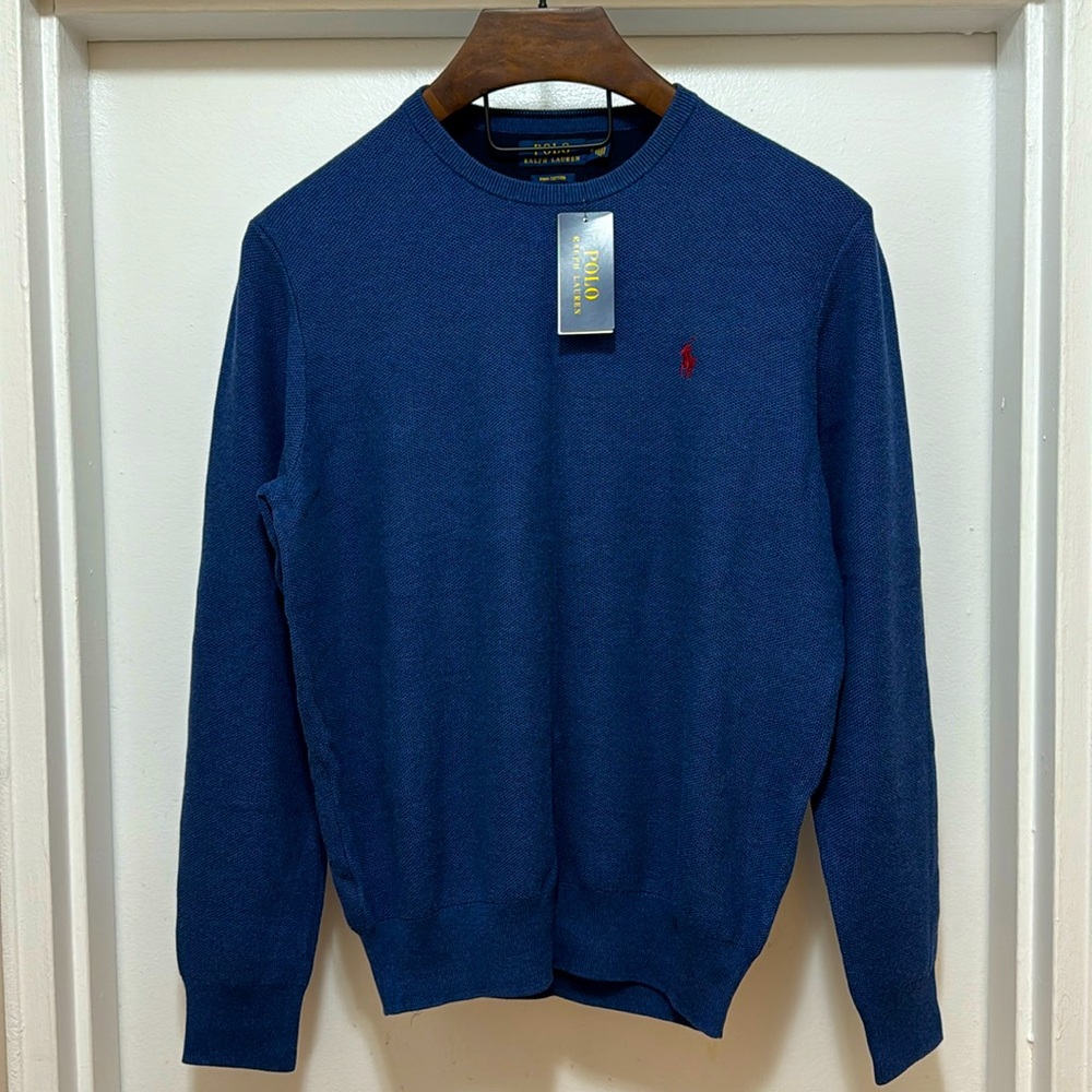 Polo Ralph Lauren Signature Embroidered Pony Crewneck Sweater